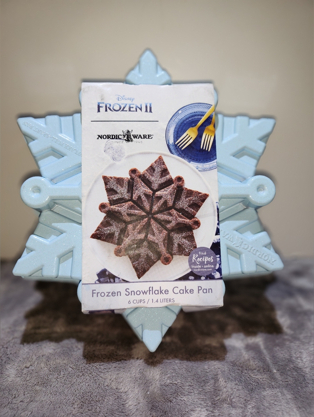 Nordic Ware Disney Frozen II Snowflake Cake Pan